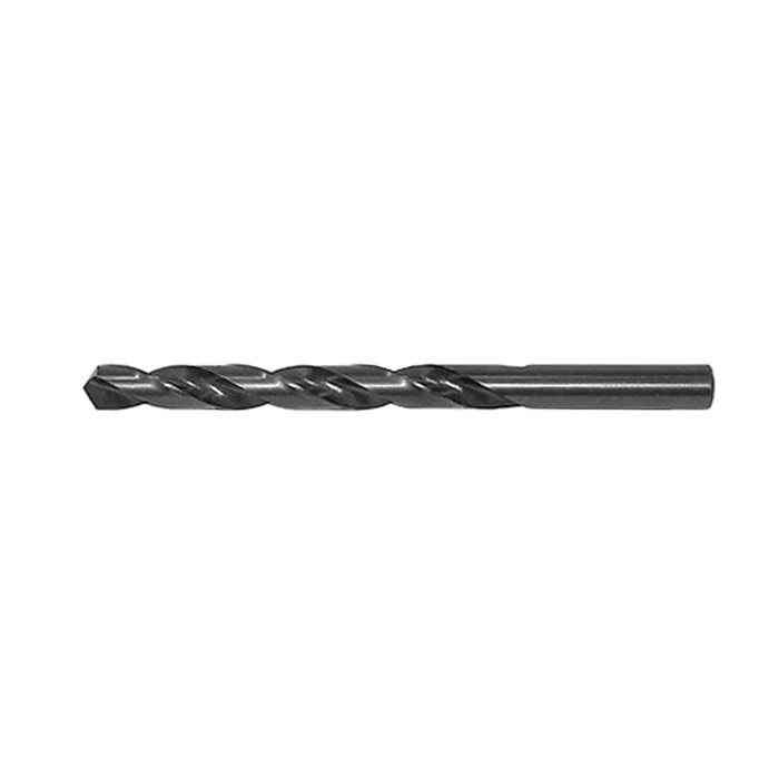 Drillco 200A101 Jobber Length Drill Bit, 1/64 in Drill - Fraction, 0.0156 in Drill - Decimal Inch, 118 deg Point, HSS, Black Oxide - Jobber Length Drill Bits
